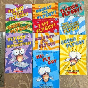Set of 10 Fly Guy paperback books